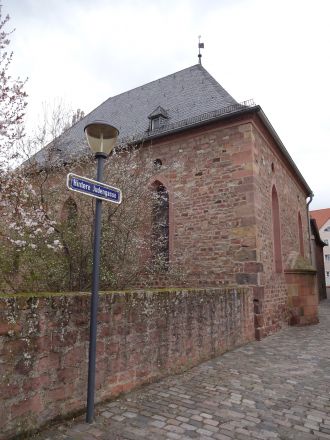 Hintere Judengasse med synagogan.